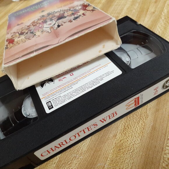 Charlotte's Web 1972  Mcdonalds Promo VHS Animated Classic E.B. White VTG Retro - Picture 8 of 8